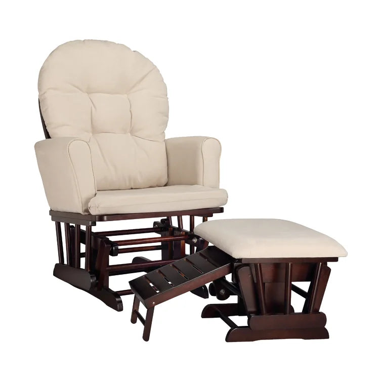 Glider with Ottoman